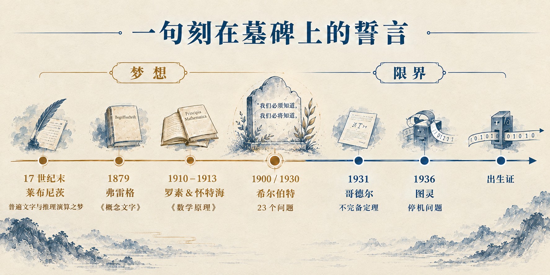 形式化之梦:从莱布尼茨到希尔伯特